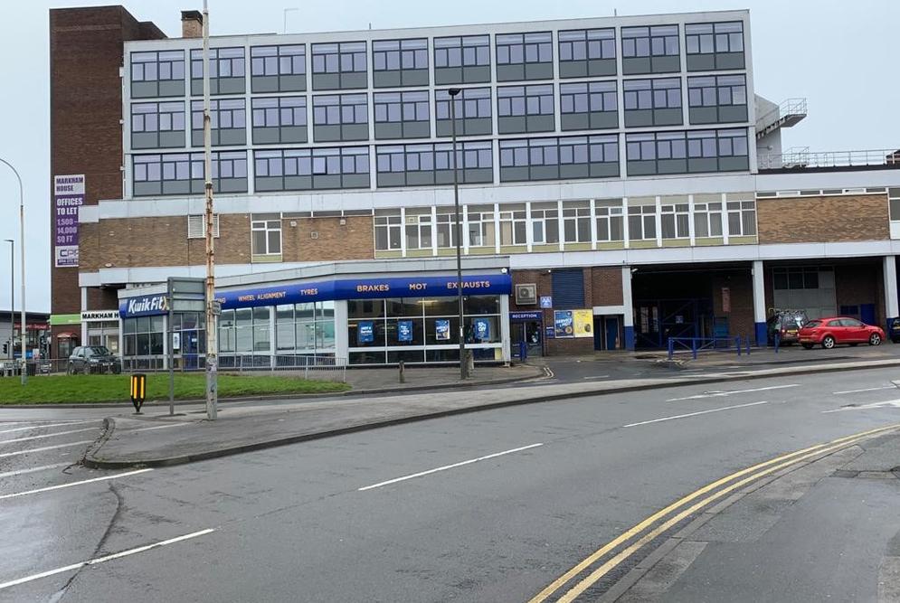 Markham House, Markham Road, Chesterfield, Derbyshire Commercial