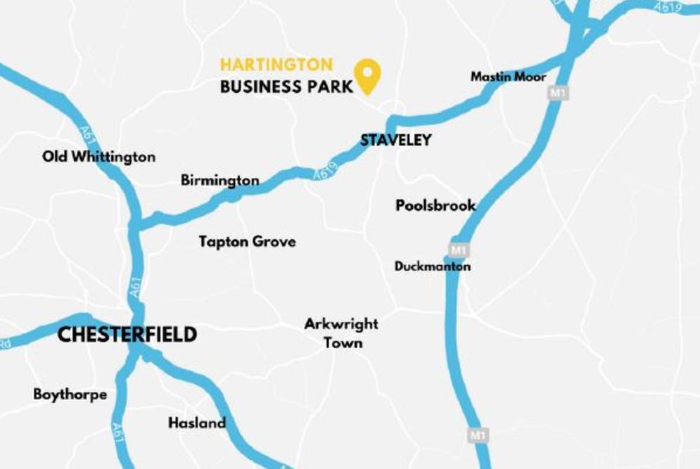 Hartington Business Park, Farndale Road, Staveley, Chesterfield
